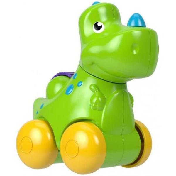 Fisher-Price Carrito de Dinosaurio T-Rex Verde