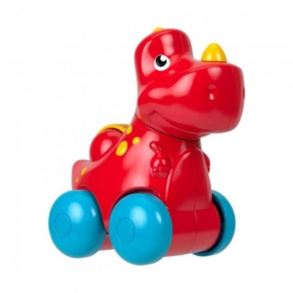 Fisher-Price Carrito de Dinosaurio T-Rex Rojo