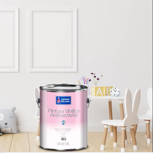 Galón de pintura vinílica ANTIBACTERIAL SHERWIN WILLIAMS