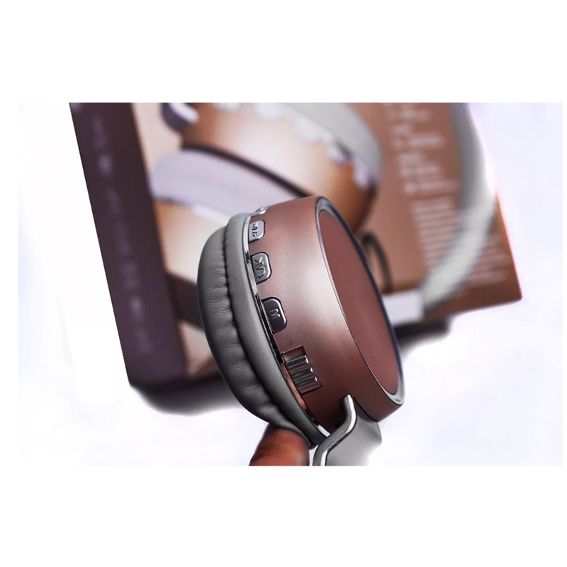 Audifonos Wireless Bluetooth  Silver/Golden Acabado Metalico