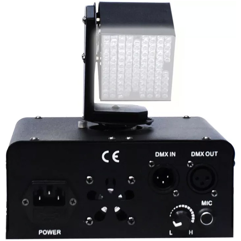 Cabeza Robotica De Gama Alta Con Forma De Cubo Cuenta Con 86 Hyper Leds RGB