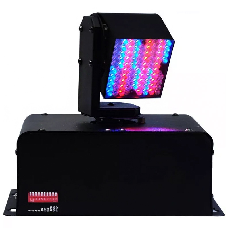 Cabeza Robotica De Gama Alta Con Forma De Cubo Cuenta Con 86 Hyper Leds RGB