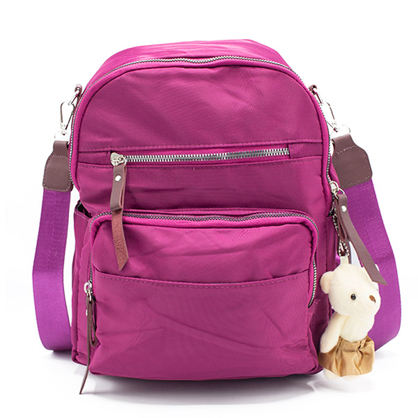 MOCHILA BOLSO MARICONERA UNISEX FUCSIA