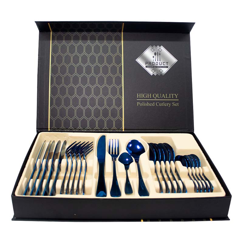 Juego De Cubiertos High Quality Acero Inoxidable 24 Piezas