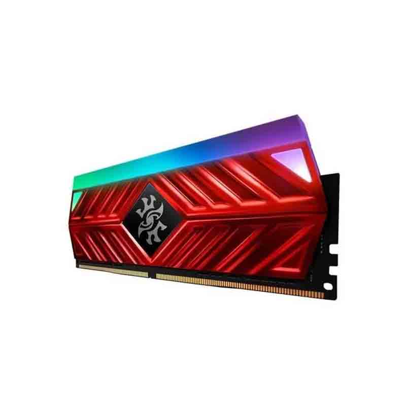MEMORIA RAM ADATA D41 DDR4 8B 3200 ROJO RGB AX4U32008G16A-SR41
