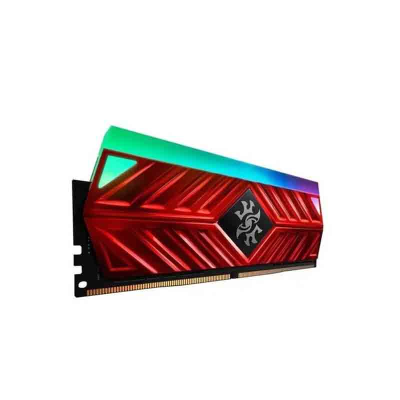 MEMORIA RAM ADATA D41 DDR4 8B 3200 ROJO RGB AX4U32008G16A-SR41