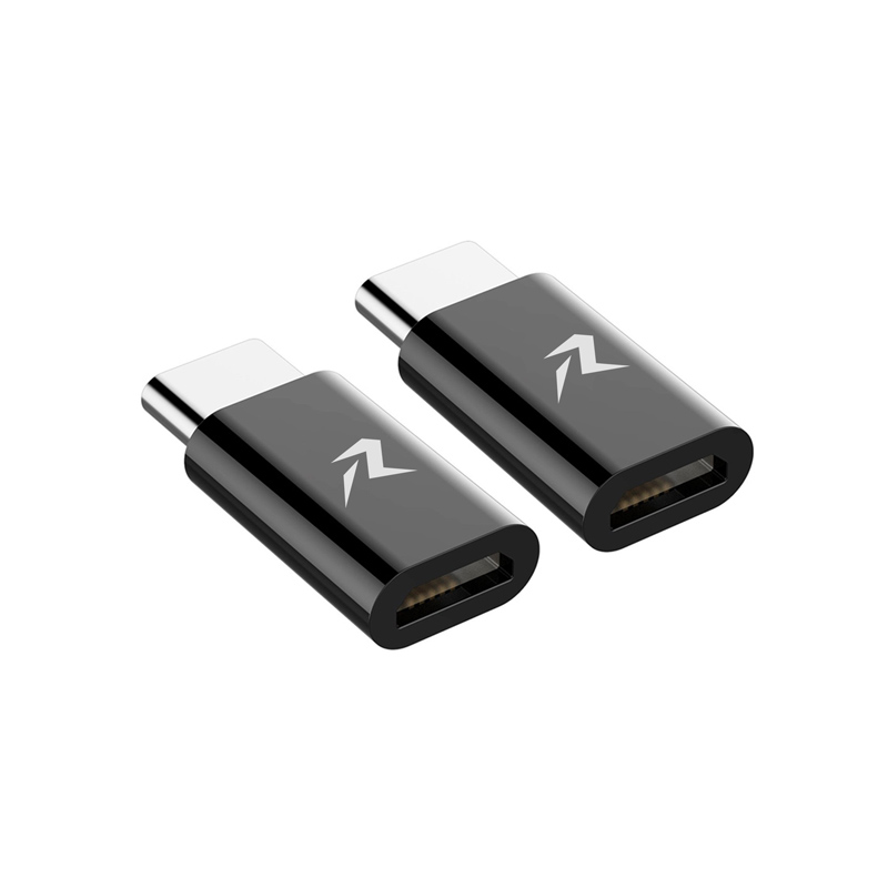 Adaptador USB C a Micro USB Celular Laptop PC 2 Pz Redlemon