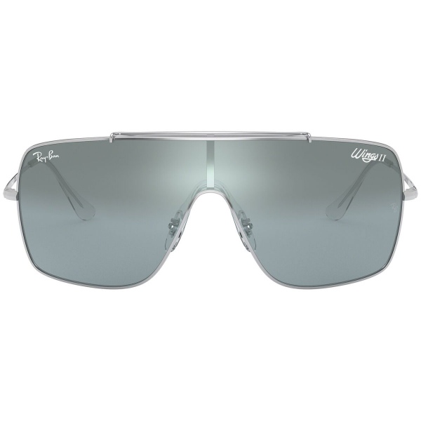 Lentes Ray-Ban Wings II RB3697 003/Y0 para Hombre -Plateado