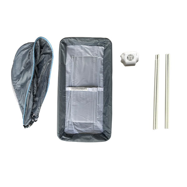 Corralito para bebé con toldo mosquitero, cuna, cambiador y caja musical KOOL BABY MOD. PP-02