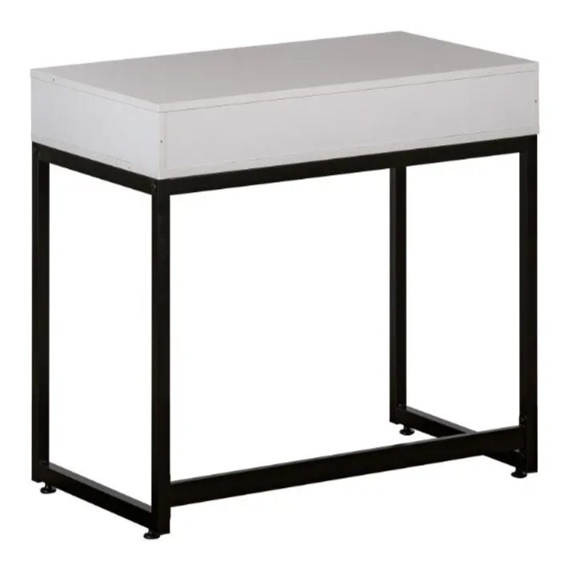 Escritorio Home Office Con Cajones Y Estructura Metalica