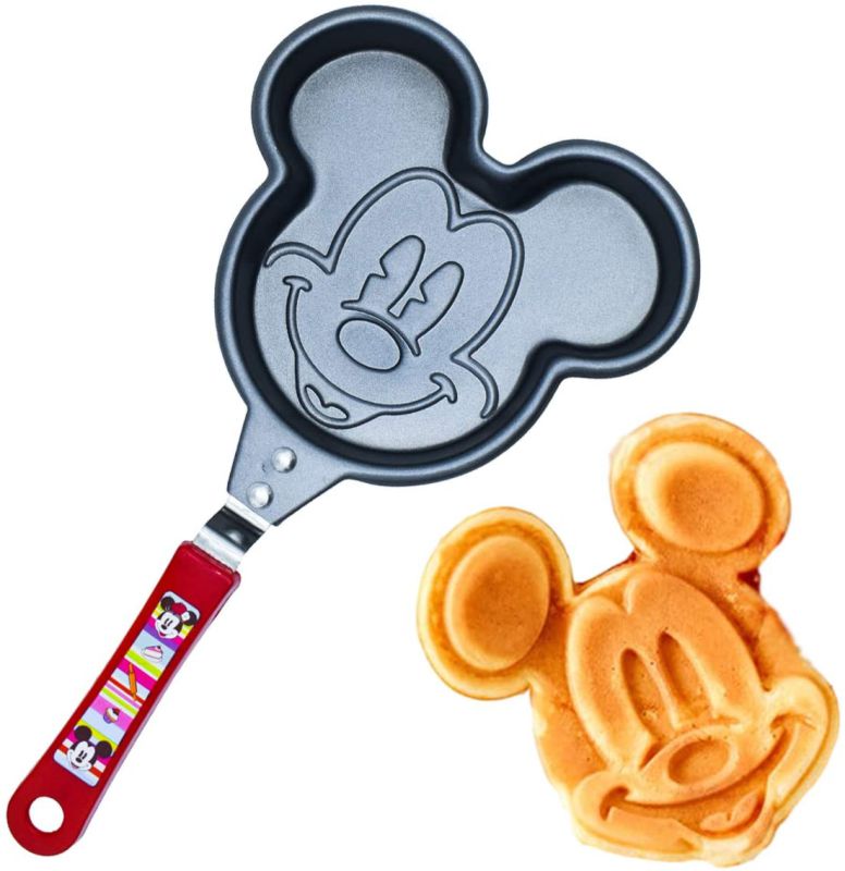 Mickey Mouse Sarten Para Hotcakes Molde Disney Antiadherente