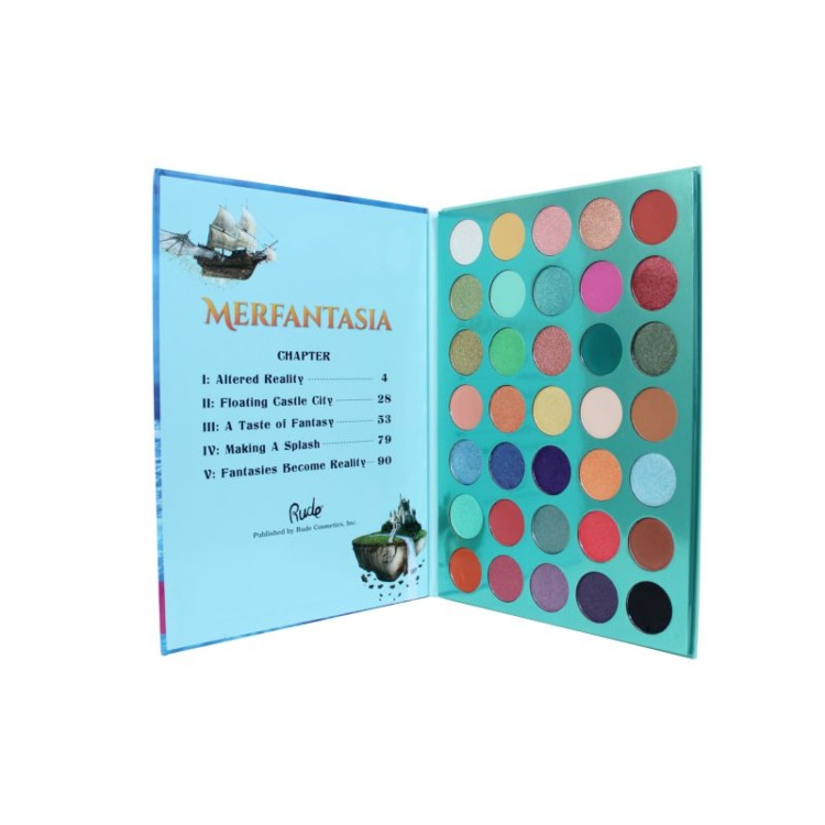 Book Rude Paleta de Sombras Merfantasia 8