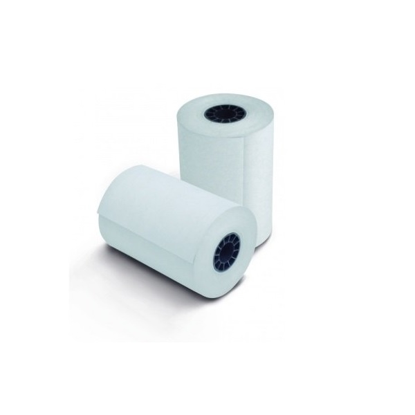 PAQUETE ROLLO PAPEL TERMICO 80X70 MM 10 PIEZAS IMPRESORAS 80MM REACCION NEGRO PUNTO DE VENTA TICKET PTG80N