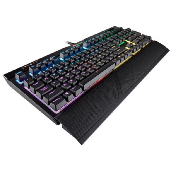 TECLADO CORSAIR STRAFE USB RGB MK.2 CHERRY MX SILENT ESP (CH-9104113-SP)