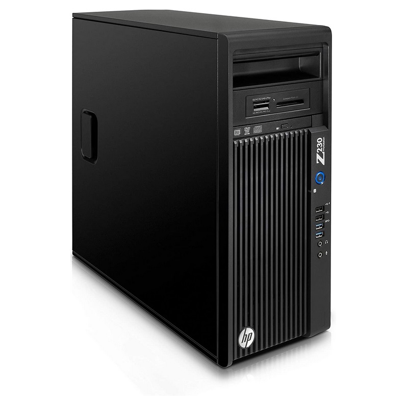 Workstation HP Z230 Xeon E3-1225V3-3,2 GHRZ -4 NUCLEOS X 2 VIDEO CARD K600 1GB DEDICADOS- 16GB RAM-500 GB HDD INTEL XEON , Equipo Reacondicionado grado B