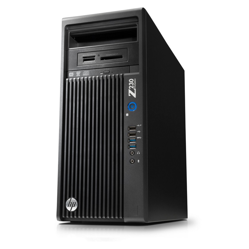 Workstation HP Z230 Xeon E3-1225V3-3,2 GHRZ -4 NUCLEOS X 2 VIDEO CARD K600 1GB DEDICADOS- 16GB RAM-500 GB HDD INTEL XEON , Equipo Reacondicionado grado B
