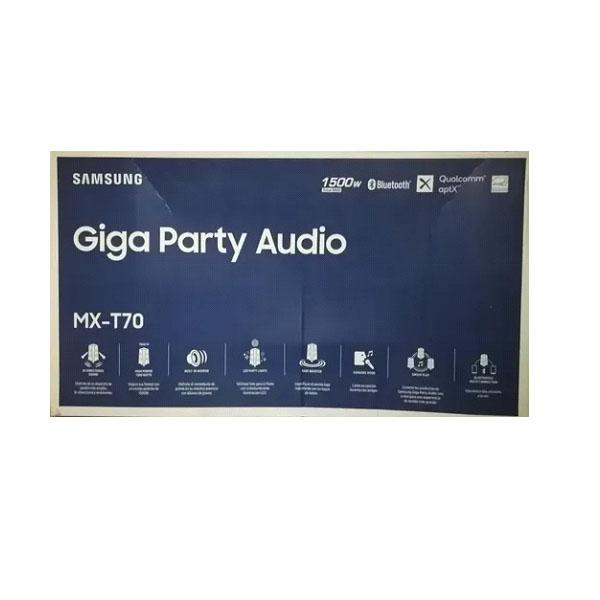 Bocina De Torre Samsung T70 De 1500 Watts Resistente Al Agua