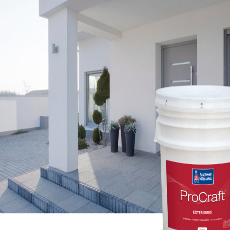 Cubeta de Pintura Vinílica MATE BLANCO PROCRAFT SHERWIN WILLIAMS