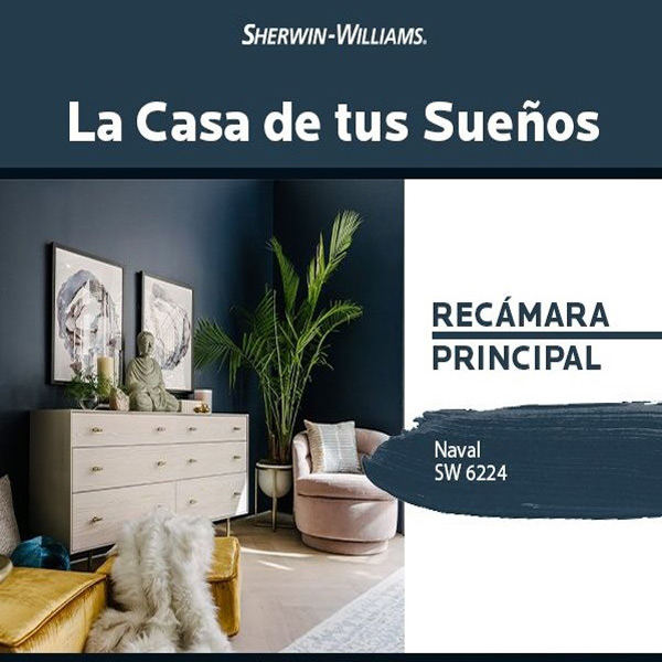 Pinta tu RECÁMARA con Sherwin Williams