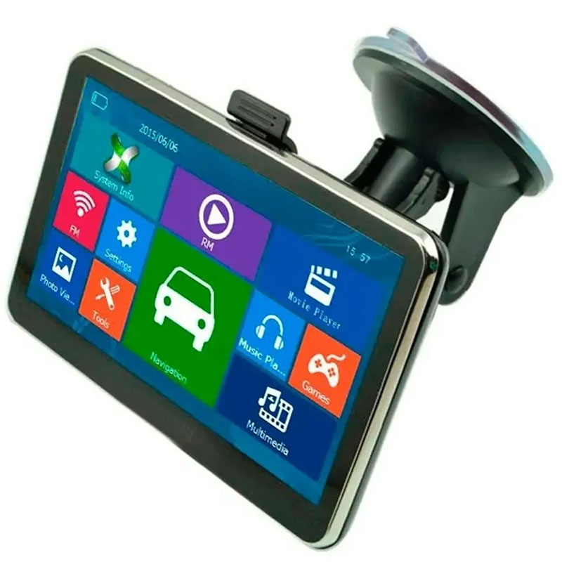 Navegador GPS 5 inch 8Gb Rom Maps Igo Con Radio Fm Bluetooth Exp 32gb