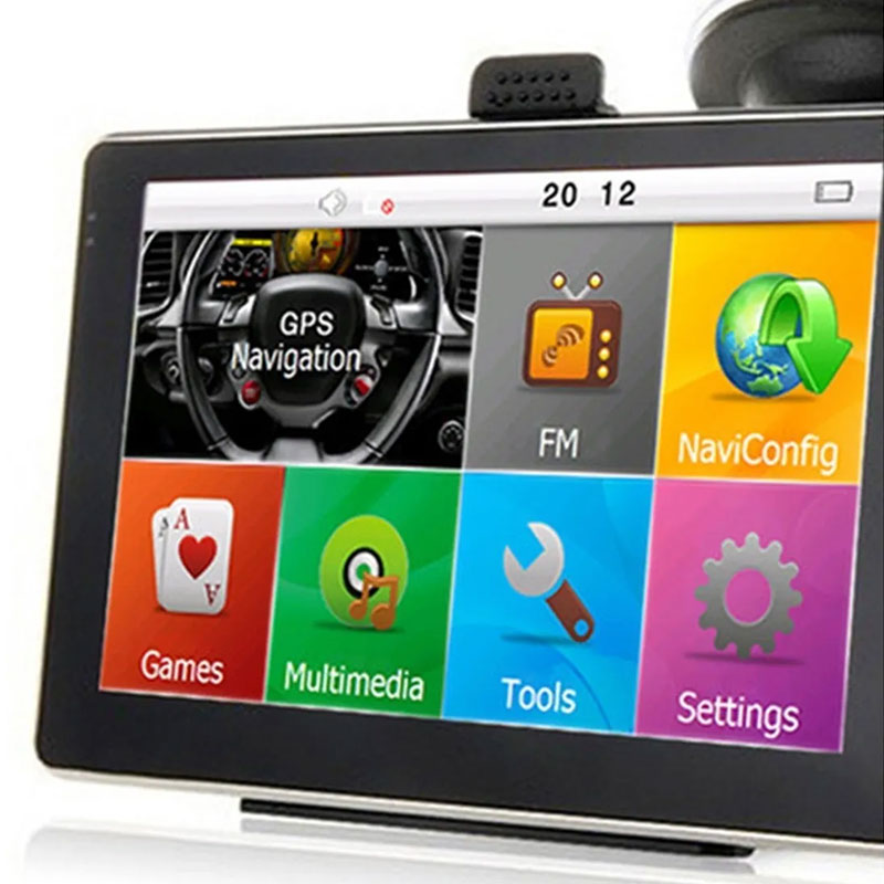 Navegador GPS 5 inch 8Gb Rom Maps Igo Con Radio Fm Bluetooth Exp 32gb