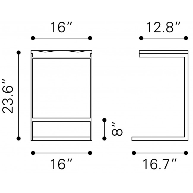 Banco de Bar Louis Dorado - Kessa