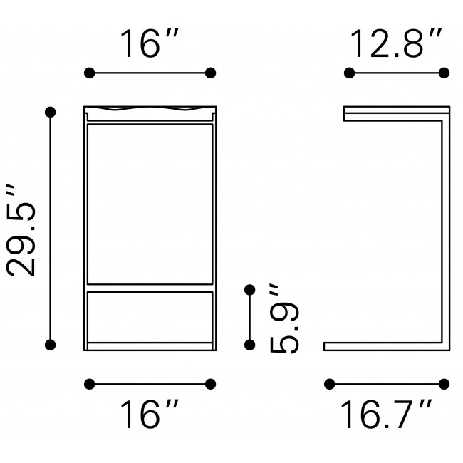 Banco de Barra Louis Dorado - Kessa