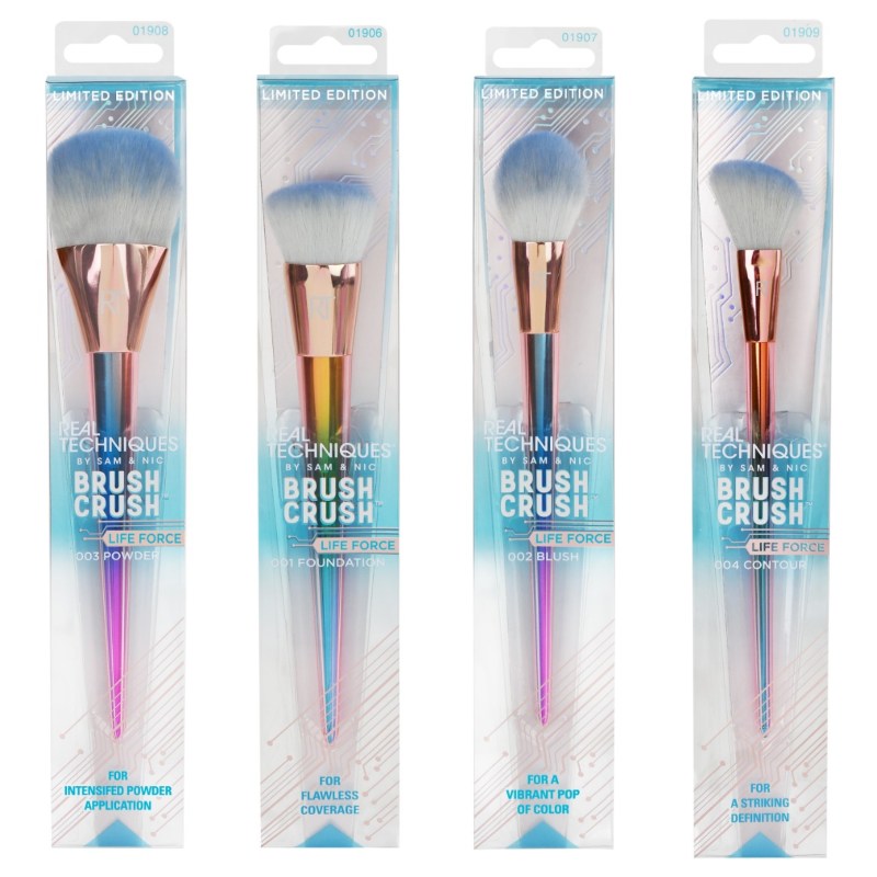 SET BROCHAS REAL TECHNIQUES EDICION ESPECIAL BRUSH CRUSH