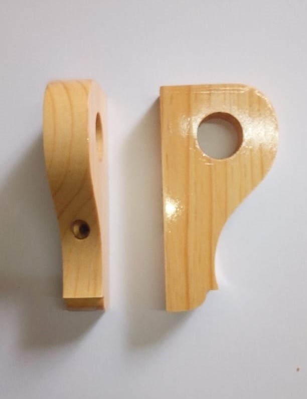 Mensula de Soporte Para Cortinero De Madera