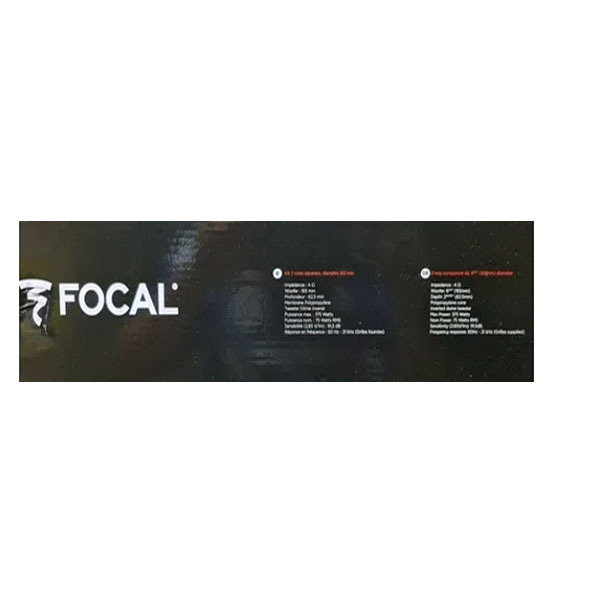 Set De Medios Focal Rse-165psi De 2 Vías 375 Watts Picó