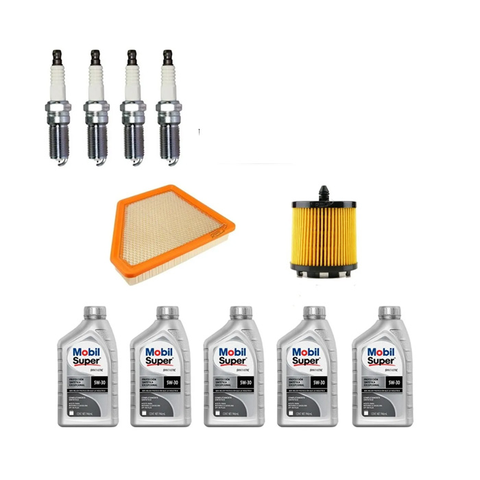 Kit Afinacion Para Chevrolet Equinox 2.4 Aceite Sintetico 5w30