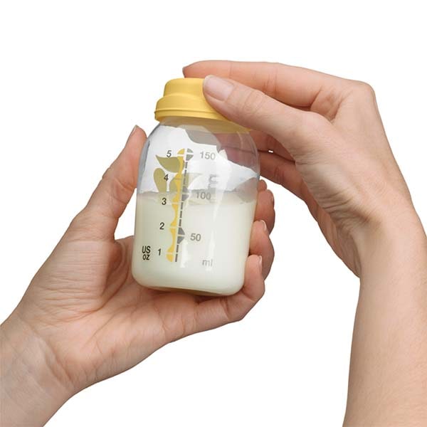 Medela Set de Botellas/Biberón de 5oz/150ml con Tetina de Flujo Lento 0-4 meses- 3pzs