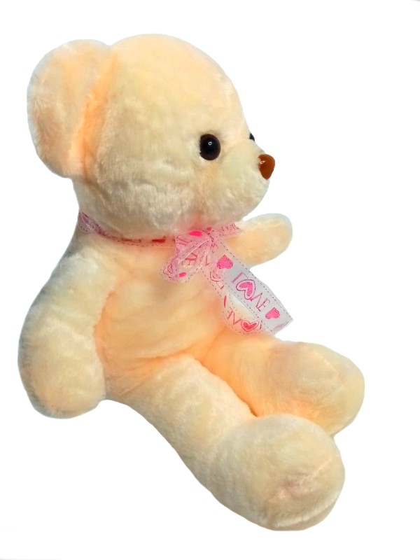 Oso de peluche TECK TECK con luces led multicolor de noche para niños pequeños, novias,