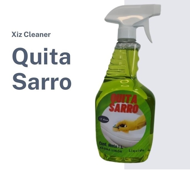 Quita Sarro Baños Xiz Cleaner Atomizador 2 Lts.