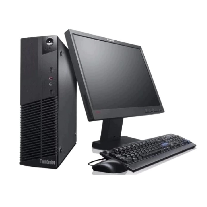 PC Lenovo ThinkCentre M79 3.5 GHz AMD A10 PRO- Negro SFF 16 GB Ram, 500 GB Disco duro Windows 10 Pro NO DVD MONITOR 22" Equipo Clase A, Reacondicionado