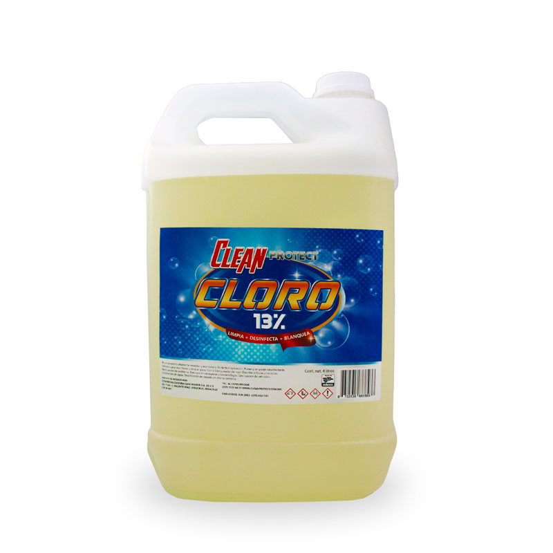 Clean Protect® Cloro 13% 4 litros