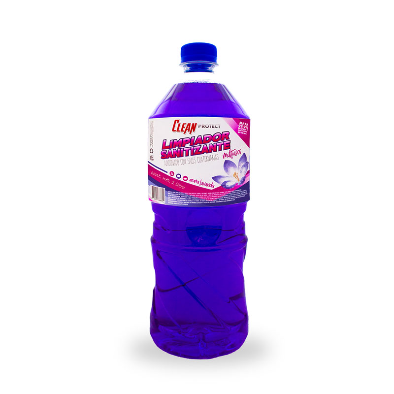 Clean Protect® Limpiador Multiusos Sanitizante Pisos y Superficies 1 Litro