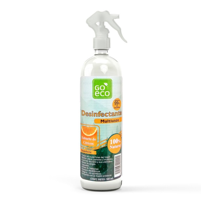 Desinfectante Multiusos 100% Orgánico Biodegradable 500ml Go Eco