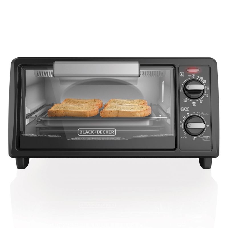 Horno Tostador Black+decker 4 Rebanadas Tecnología Eventoast 
