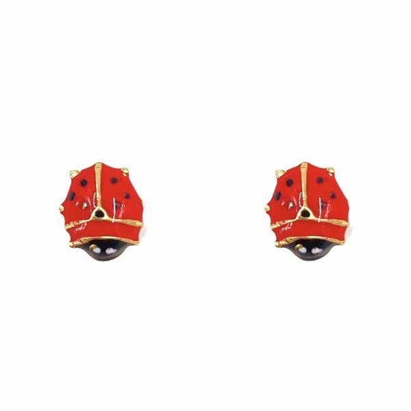 Broquel catarina grande Oro de 10k - Mancini Joyas