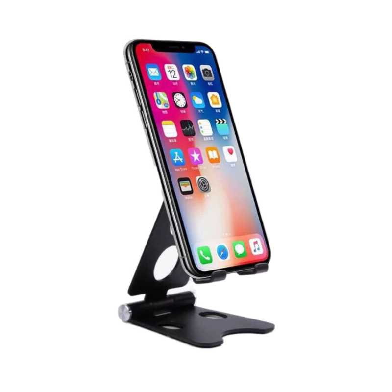 Soporte metalico plegable Gadgets & Fun para celular ideal para escritorio o buró