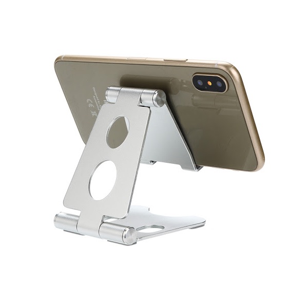 Soporte metalico plegable Gadgets & Fun para celular ideal para escritorio o buró