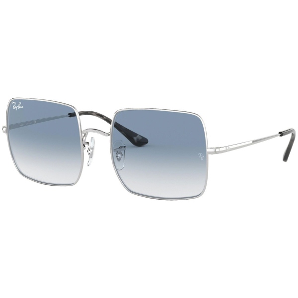 Lentes Ray-Ban Square 1971 Classic Plateado; Azul