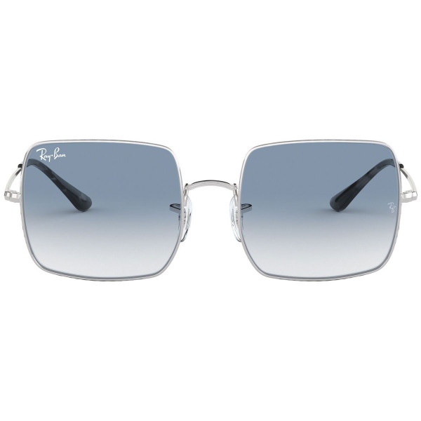 Lentes Ray-Ban Square 1971 Classic Plateado; Azul