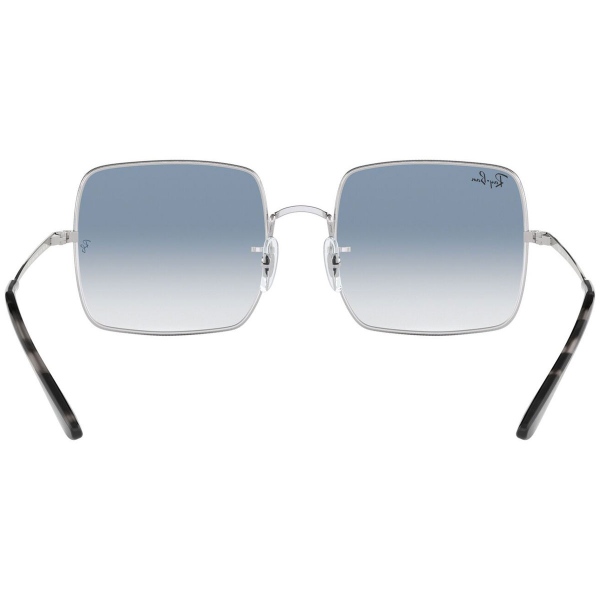 Lentes Ray-Ban Square 1971 Classic Plateado; Azul