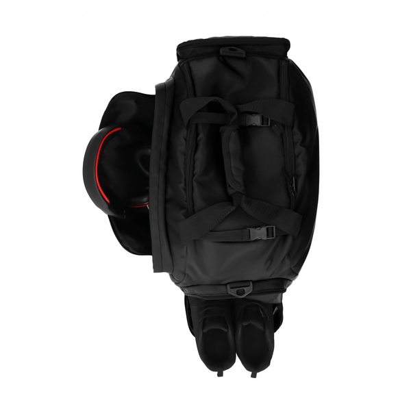 Maleta Mochila Deportiva POLO RIVERA Gym Viaje Unisex Negro