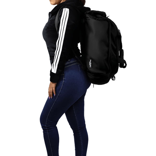 Maleta Mochila Deportiva POLO RIVERA Gym Viaje Unisex Negro