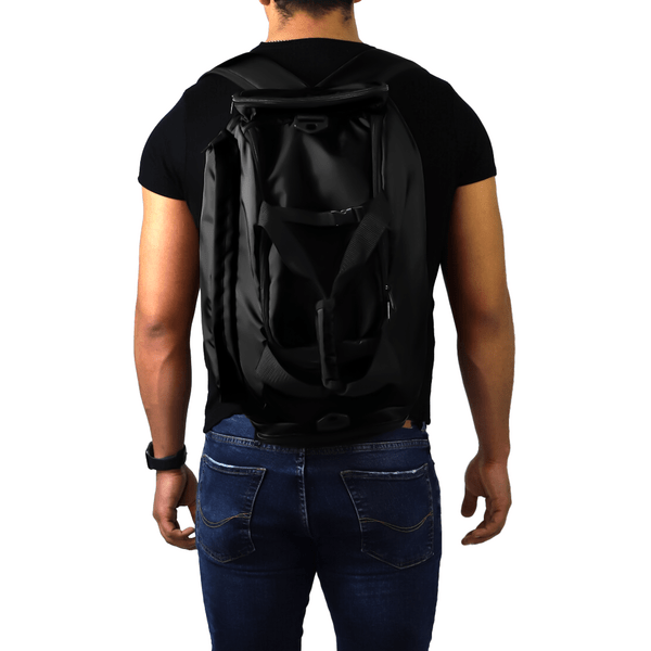 Maleta Mochila Deportiva POLO RIVERA Gym Viaje Unisex Negro