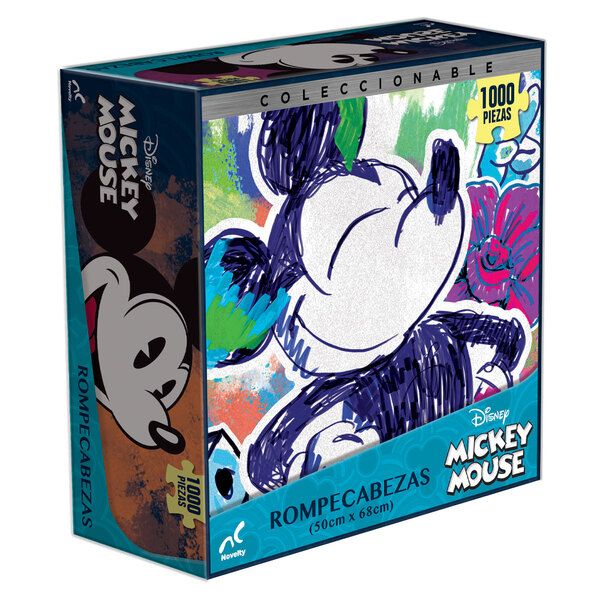 Rompecabezas Coleccionable de Mickey 1000 Piezas Novelty