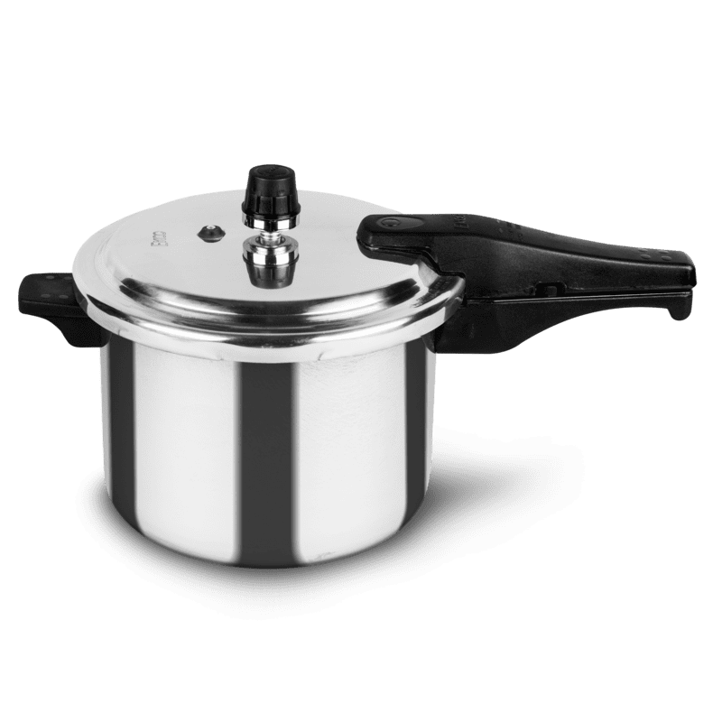 Olla Express® Delicia de 5 litros Ekco Classic de 3 Piezas de Aluminio Color Plateado Pulido con 5 Sistemas de seguridad